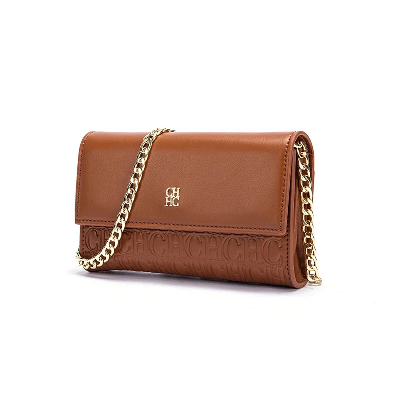CHCH Women's Magnetic Flip Chain Shoulder Bag
