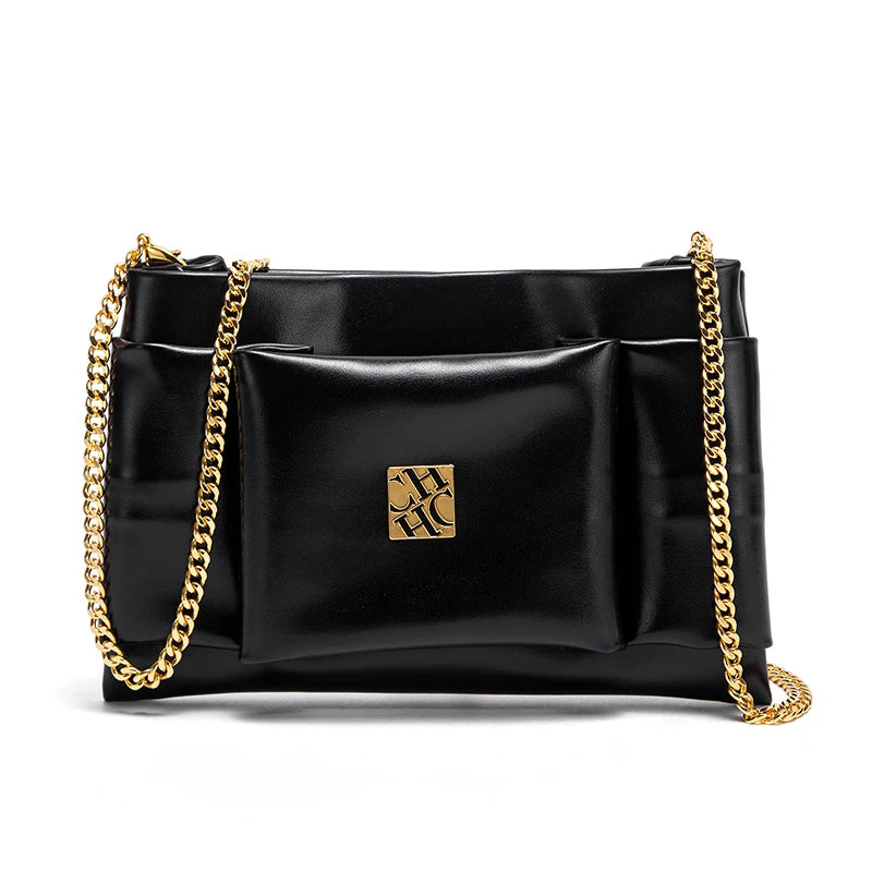 CHCH Women's Elegant Dual-Purpose Chain Bag