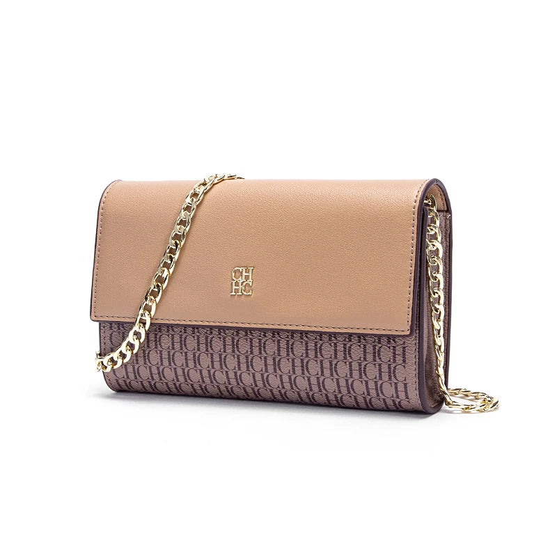 CHCH Women's Magnetic Flip Chain Shoulder Bag