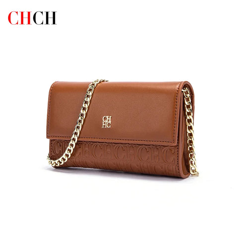 CHCH Women's Magnetic Flip Chain Shoulder Bag