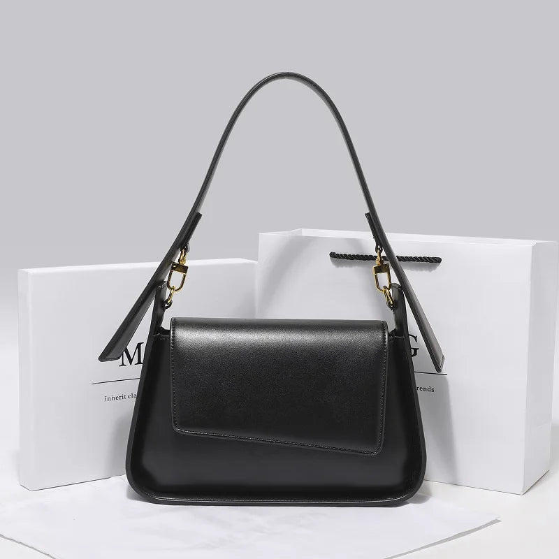 High Quality Genuine Leather Women's Handbag shoulder bag 2025 new Underarm crossbody bag female gift handbag for women