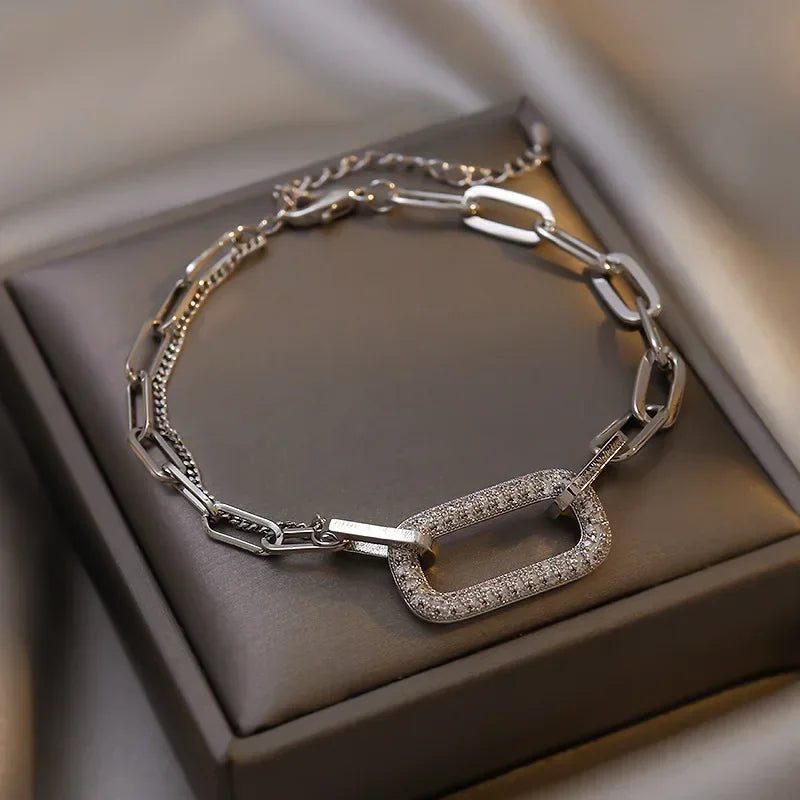 Hot Sale Exaggerate Individuality Metal Smooth Surface Water Drop Bangle for Woman Adjustable Bracelet Paty Jewelry Daily Wear