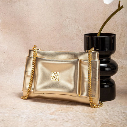 CHCH Women's Elegant Dual-Purpose Chain Bag