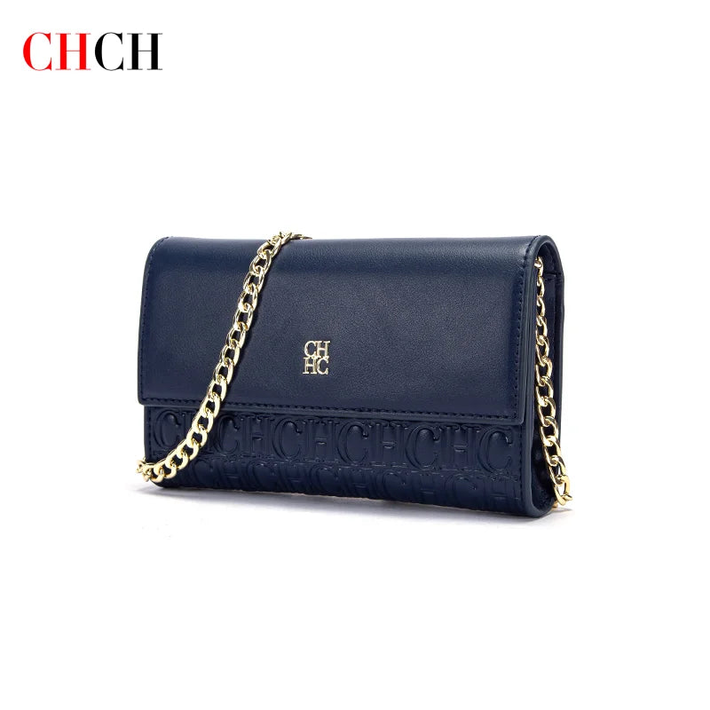 CHCH Women's Magnetic Flip Chain Shoulder Bag