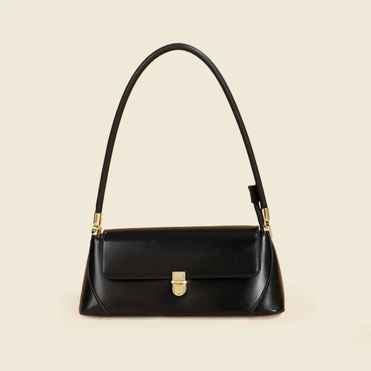 Korean Genuine Leather bag for women Shoulder Bag Underarm Luxury cowhide Leather Phone Bag for ladies casual shopping makeup