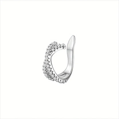1Pc Hot Sale Cute Metal Leaf Earcuff Clips On Earring for Women Girls, No Fake Piercing Cartilage Earrings Ear Ring Without Hole