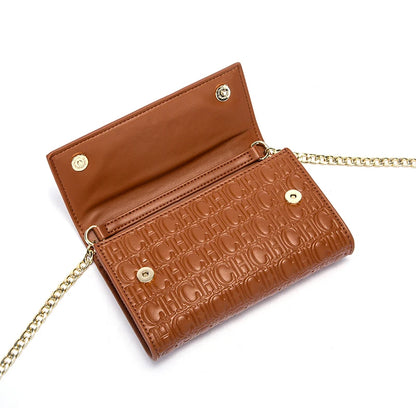 CHCH Women's Magnetic Flip Chain Shoulder Bag