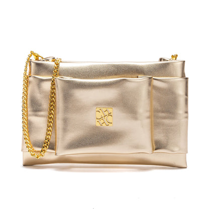 CHCH Women's Elegant Dual-Purpose Chain Bag