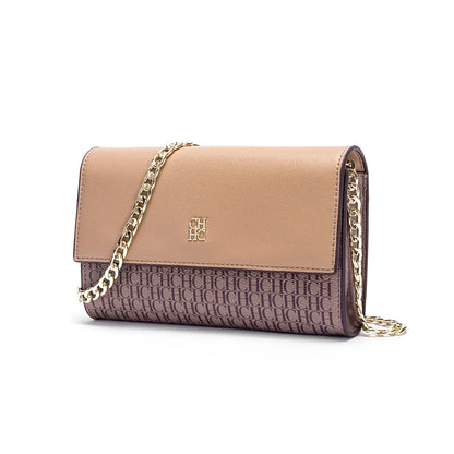 CHCH Women's Magnetic Flip Chain Shoulder Bag